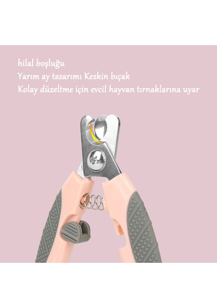 TOP ONE Pet Tırnak Makası Her Türlü Küçük ve Orta Boy Hayvanlara Uygun Kedi ve Köpek Tırnak Makası (Yeşil) (Yurt Dışından) fırsatları