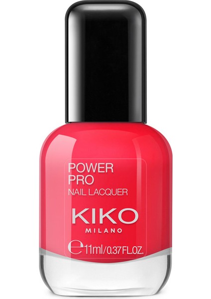 KIKO Oje - Power Pro Naıl Lacquer. 21 Rosso Ibısco