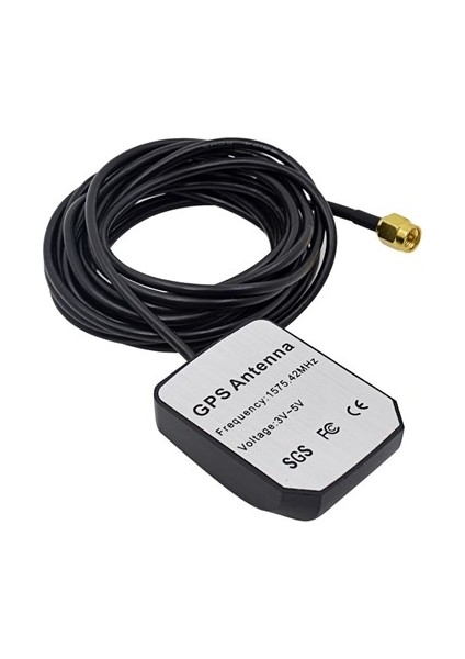 Gps Anteni - 3 V, Manyetik Montajlı, Sma