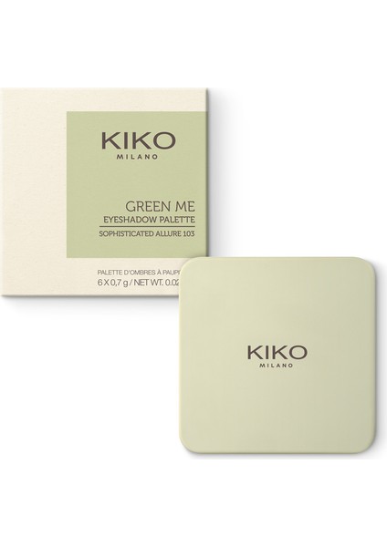 KIKO Göz Farı Paleti - Green Me Medıum Eyeshadow Palette 103