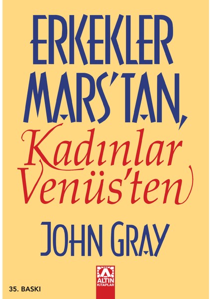 Erkekler Marstan Kadınlar Venüsten - John Gray
