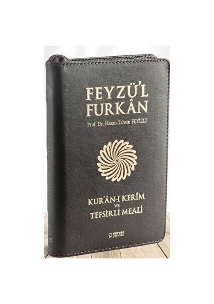 Feyzü'l Furkân Kur'ân-I Kerîm ve Tefsirli Meali - Cep Boy - Fermuarlı - Deri Cilt - Hasan Tahsin Feyizli