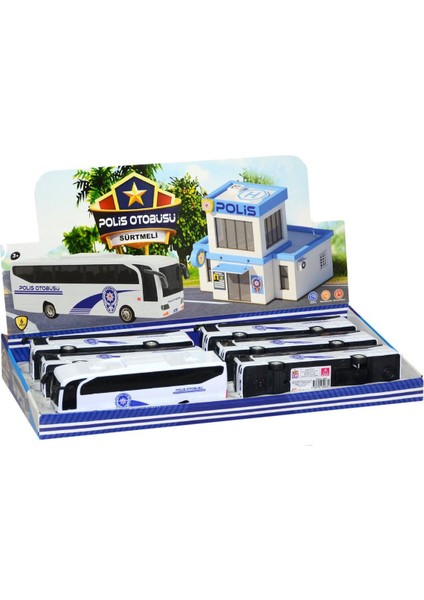 Display Sürtmeli Polis Otobüsü