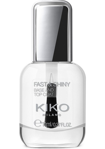 KIKO Oje - Fast & Shıny Base And Top Coat. 01