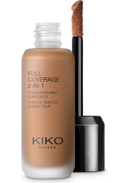 Kiko Likit Fondöten - Full Coverage 2-In-1 Fdt&conc 06 N125