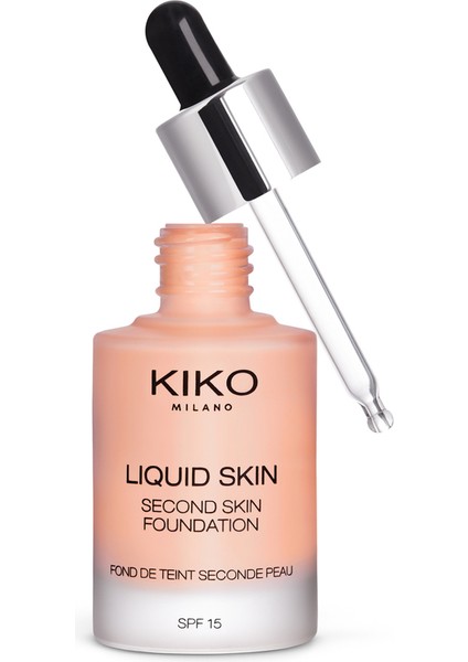 Kiko Likit Fondöten - Lıquıd Skın Second Skin Fdt 03 - Wr 30