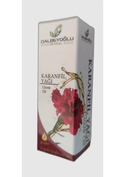 Dalbeyoğlu Bitkisel Karanfil Yağı 20 ml Yağ