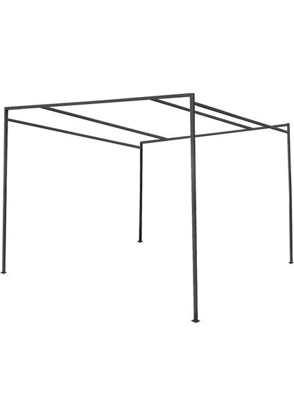 Metal Çardak Kamelya Bahçe Gölgelik Pergola 3 mt x 2,5 mt 2191