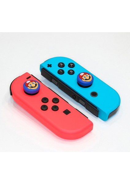 Nintendo Switch Analog Başlığı Super Mario (Switch / Switchlite / Switch OLED Uyumlu)