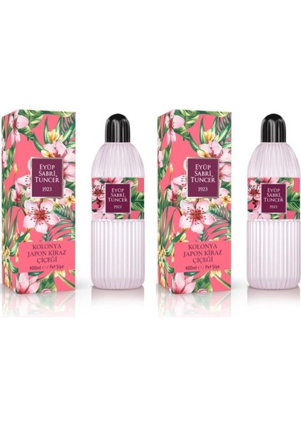 Eyüp Sabri Tuncer japon Kiraz Çiçeği Kolonyası 400 ml 2 Ad.