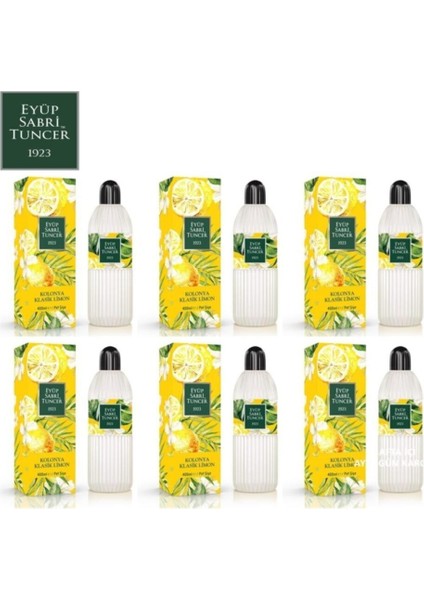 Eyüp Sabri Tuncer klasik Limon Kolonyası 400 ml 6 Ad.