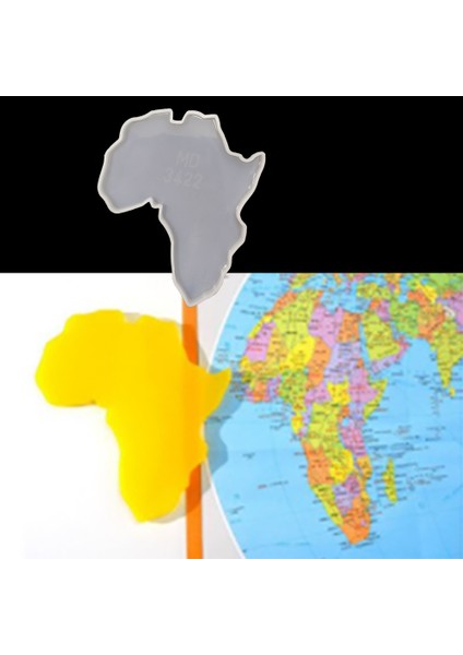 Epoksi ve Beton Silikon Kalıp - Afrika -Kod:287