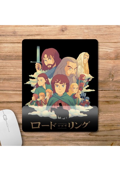 Yüzüklerin Efendisi - Lord Of The Rings Bilek Destekli Mousepad Model - 1