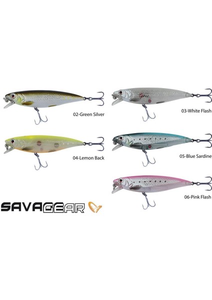 3D Twitch Minnow 6,6cm 5g Suni Yem