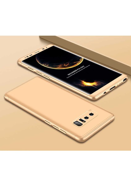 Samsung Galaxy Note 8 Uyumlu Kılıf Sert Pürüzsüz Kapak Hard Full Protective Matte Cover Case