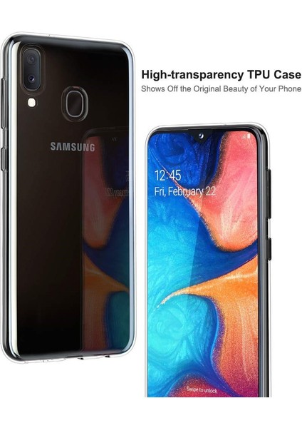 Samsung Galaxy A10S Uyumlu Kılıf Case, Soft, Transparent, Şeffaf Ultra Esnek Ince Silikon fırsatları