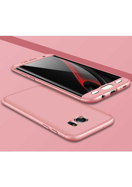 Samsung Galaxy S7 Edge Uyumlu Kılıf Sert Pürüzsüz Kapak Hard Full Protective Matte Cover Case