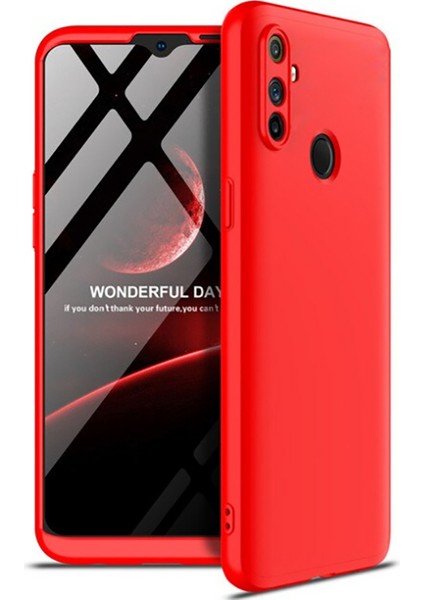 Realme C3 Uyumlu Kılıf Sert Pürüzsüz Kapak Hard Full Protective Matte Cover Case