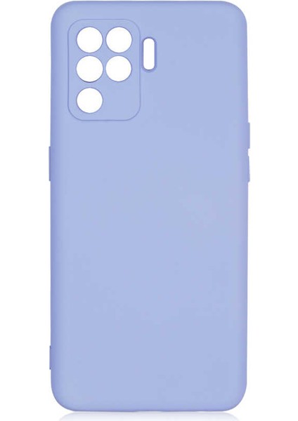 Oppo Reno 5 Lite Uyumlu Kılıf Kadife Pürüzsüz Ultra Esnek Yumuşak Orijinal Lansman Kapak