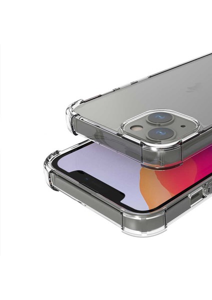 Apple iPhone 13 Mini Uyumlu Kılıf Case, Şeffaf Ultra Koruma Hard Transparent Ultra Protected fiyatları