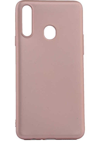 Samsung Galaxy A20S Uyumlu Kılıf Premium Serisi Elden Kaymaz Pürüzsüz Yumuşak Esnek