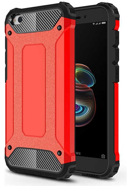 Xiaomi Redmi Go Uyumlu Kılıf Tank Armor Series Strong Rugged Hard Case