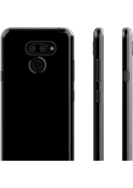 Lg K40S Uyumlu Kılıf Case, Soft, Transparent, Şeffaf Ultra Esnek Ince Silikon