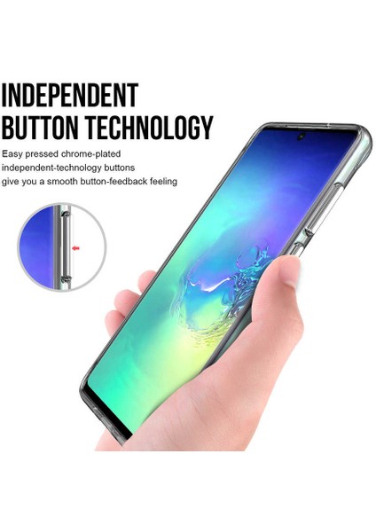 Samsung Galaxy S20 Plus Uyumlu Kılıf Şeffaf Sert Ultra Koruma Teknolojisi Transparent Case modelleri