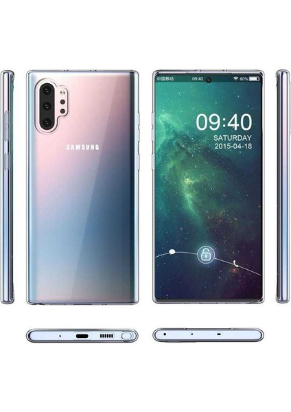 Samsung Galaxy Note 10 Plus Uyumlu Kılıf Case, Soft, Transparent, Şeffaf Ultra Esnek Ince Silikon fiyatları