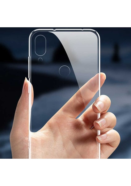 Xiaomi Mi Play Uyumlu Kılıf Case, Soft, Transparent, Şeffaf Ultra Esnek Ince Silikon