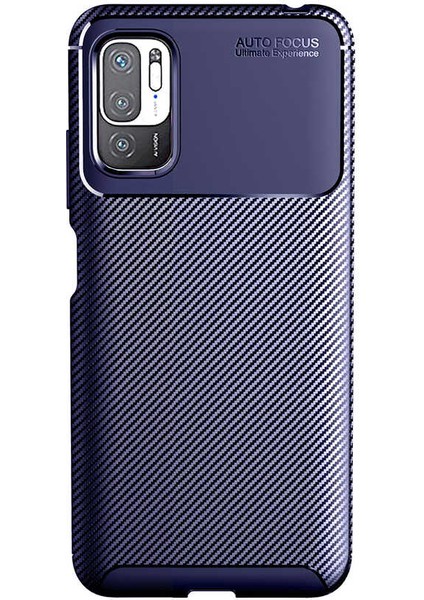 Xiaomi Poco M3 Pro Uyumlu Kılıf Legion Series Flexible Soft Carbon Design Case