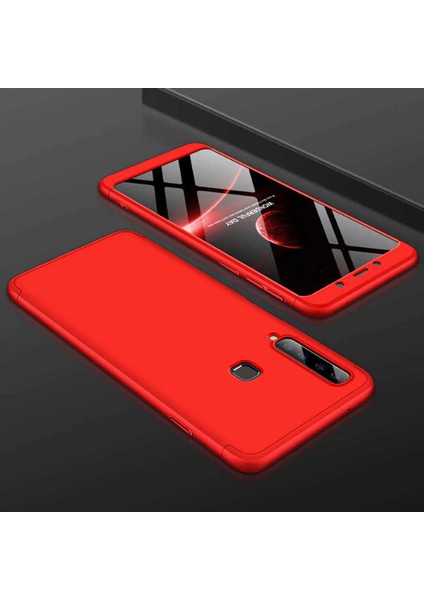 Samsung Galaxy A9 2018 Uyumlu Kılıf Sert Pürüzsüz Kapak Hard Full Protective Matte Cover Case