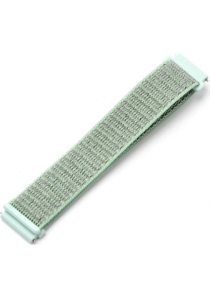 Huawei Watch Gt 3 42MM Uyumlu Akıllı Saat Için Kordon Naylon Örgü Işlemeli Hasır Dizayn Tasarım