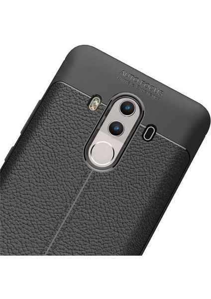 Huawei Mate 10 Pro Uyumlu Kılıf Esnek Pu-Deri Leather-Pu Series Protected Case