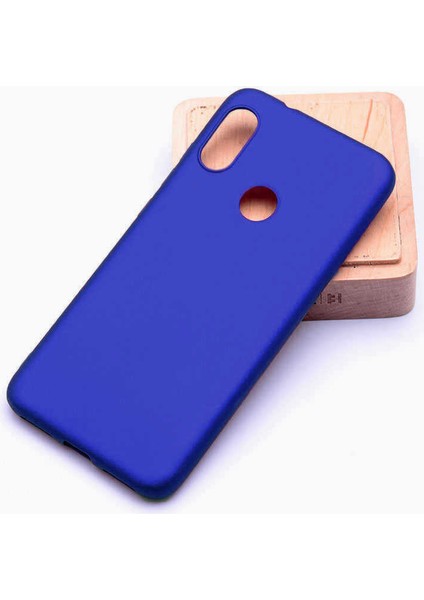 Xiaomi Mi A2 Lite Uyumlu Kılıf Premium Serisi Elden Kaymaz Pürüzsüz Yumuşak Esnek