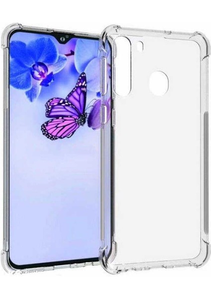 Samsung Galaxy A21 Uyumlu Kılıf Case, Şeffaf Ultra Koruma Hard Transparent Ultra Protected fiyatları