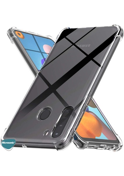 Samsung Galaxy A21 Uyumlu Kılıf Case, Şeffaf Ultra Koruma Hard Transparent Ultra Protected modelleri