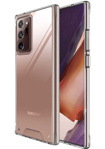 Samsung Galaxy Note 20 Ultra Uyumlu Kılıf Şeffaf Sert Ultra Koruma Teknolojisi Transparent Case