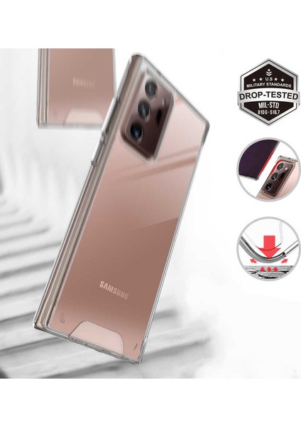 Samsung Galaxy Note 20 Ultra Uyumlu Kılıf Şeffaf Sert Ultra Koruma Teknolojisi Transparent Case fiyatları