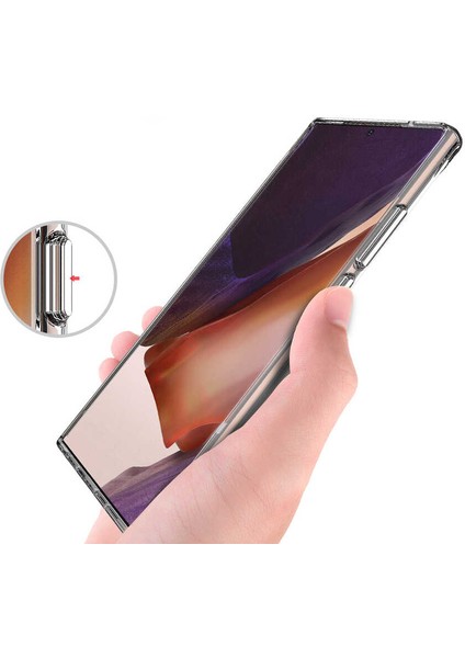 Samsung Galaxy Note 20 Ultra Uyumlu Kılıf Şeffaf Sert Ultra Koruma Teknolojisi Transparent Case modelleri