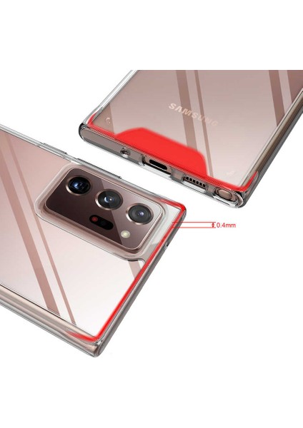 Samsung Galaxy Note 20 Ultra Uyumlu Kılıf Şeffaf Sert Ultra Koruma Teknolojisi Transparent Case fırsatları
