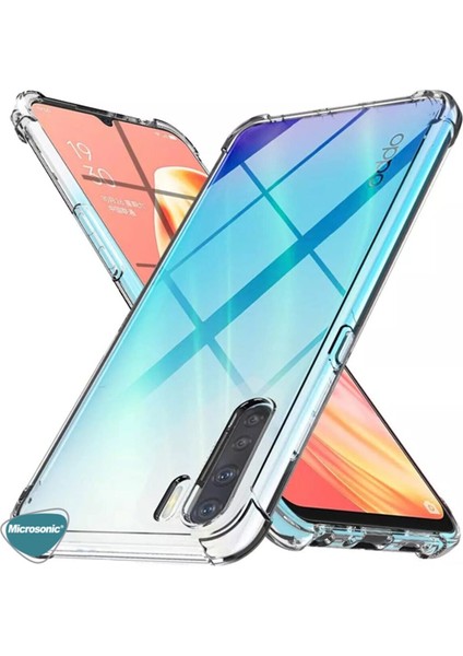 Oppo Reno 3 Uyumlu Kılıf Case, Şeffaf Ultra Koruma Hard Transparent Ultra Protected