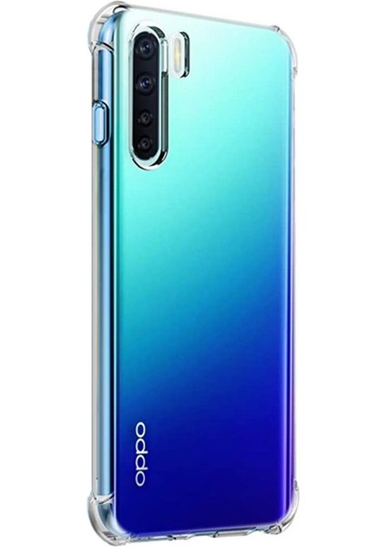 Oppo Reno 3 Uyumlu Kılıf Case, Şeffaf Ultra Koruma Hard Transparent Ultra Protected