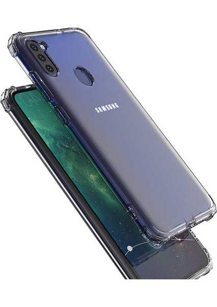 Samsung Galaxy M11 Uyumlu Kılıf Case, Şeffaf Ultra Koruma Hard Transparent Ultra Protected indirimleri