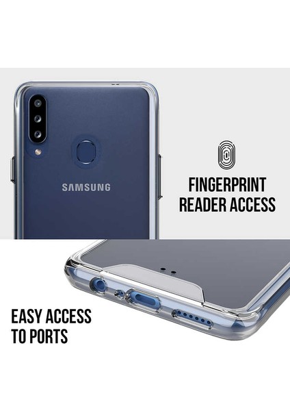 Samsung Galaxy A20S Uyumlu Kılıf Şeffaf Sert Ultra Koruma Teknolojisi Transparent Case fırsatları