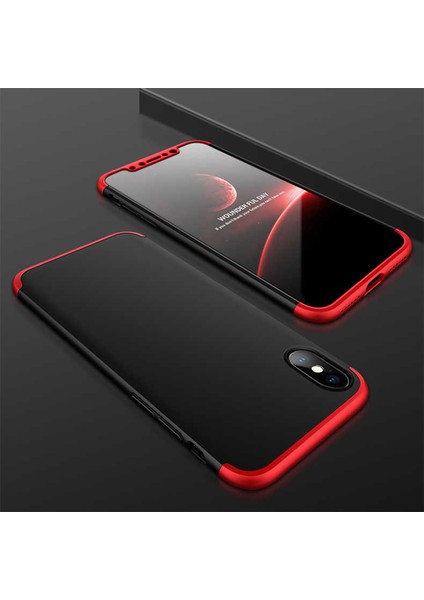 Apple iPhone x Uyumlu Kılıf Sert Pürüzsüz Kapak Hard Full Protective Matte Cover Case