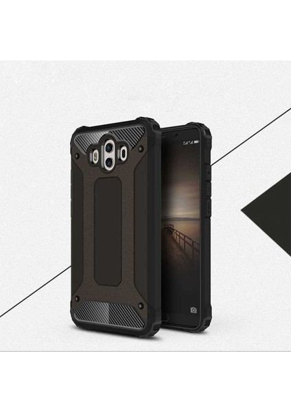 Huawei Mate 10 Uyumlu Kılıf Tank Armor Series Strong Rugged Hard Case