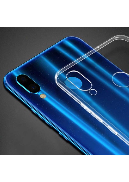 Meizu Note 9 Uyumlu Kılıf Case, Soft, Transparent, Şeffaf Ultra Esnek Ince Silikon