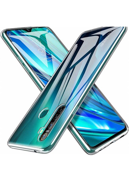Realme 6 Uyumlu Kılıf Case, Soft, Transparent, Şeffaf Ultra Esnek Ince Silikon