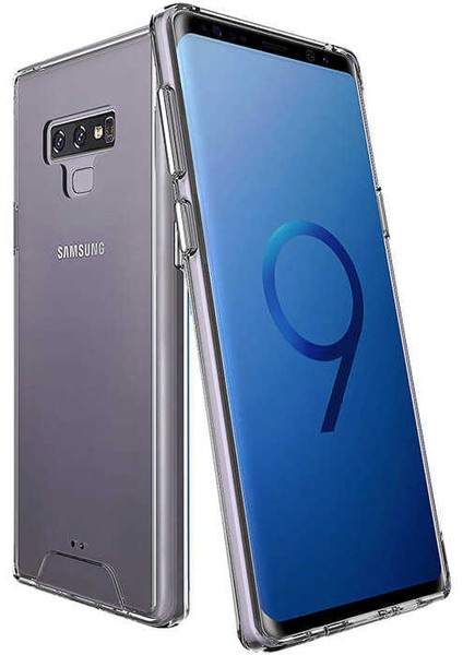 Samsung Galaxy Note 9 Uyumlu Kılıf Şeffaf Sert Ultra Koruma Teknolojisi Transparent Case